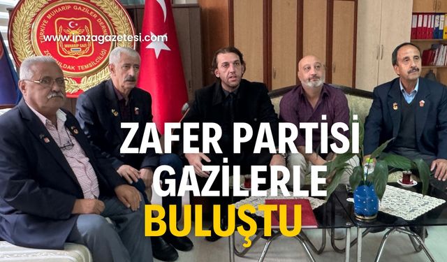 Zafer Partisi Gazilerle buluştu!