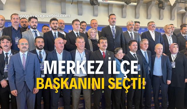 AK Parti Merkez İlçe Başkanını seçti!