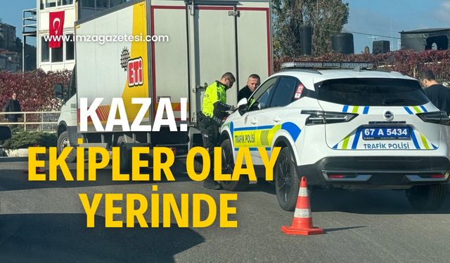 Kavşakta kaza! Ekipler sevk edildi