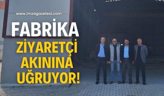 Fabrika büyüdü! Ziyaretçi akınına uğruyor