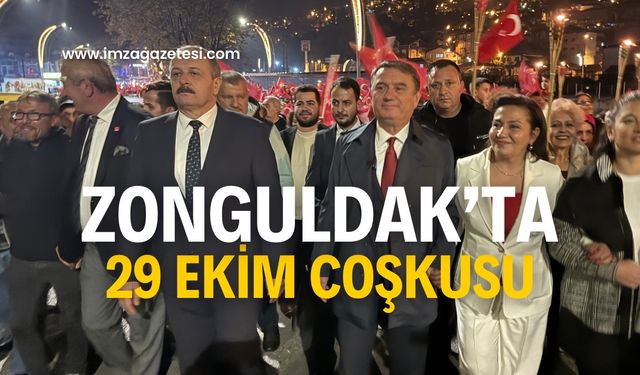 Zonguldak coşkulu kutlama!