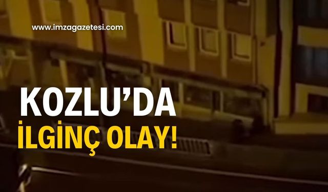 Kozlu’da şaşırtıcı olay! Genç öyle birşey yaptı ki…