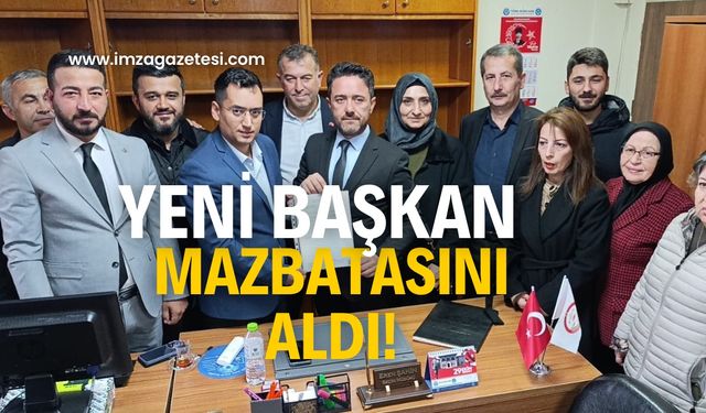 AK Parti Merkez İlçe Başkanı mazbatasını aldı!