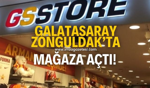 Galatasaray Store, Zonguldak’ta açıldı!