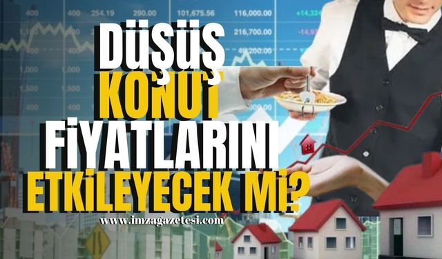 Hizmette artış, inşaatta düşüş! Konut fiyatlarını etkileyecek mi?