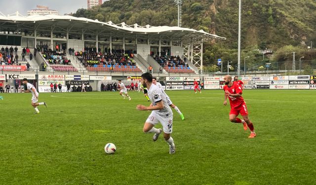 Zonguldakspor ilk mağlubiyetini Trabzon’da aldı!