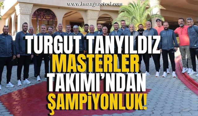 Kdz. Ereğli Turgut Tanyıldız Masterler Takımı'ndan "Şampiyonluk"