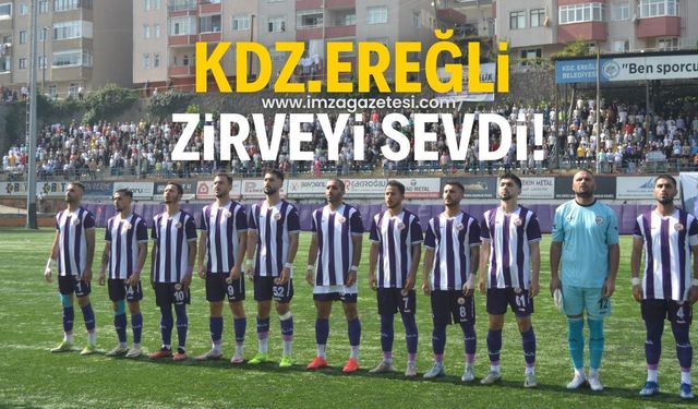 Kdz.Ereğli Belediyespor, 3’de 3 yaparak liderliğini sürdürdü!