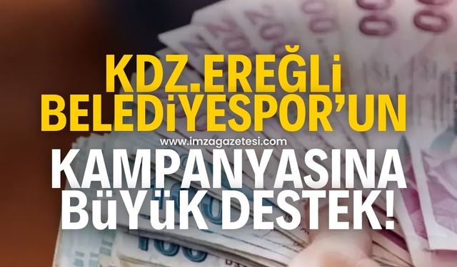 Kdz.Ereğli Belediyespor’un her eve 1 forma kampanyasına büyük destek!