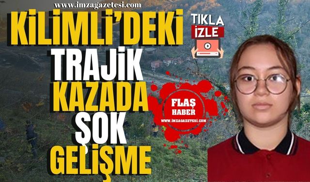 Kilimli'de yaşanan trajik kazada yeni gelişme! Liseli Büşra'nın davasında şok!