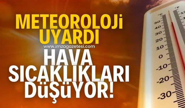 Meteoroloji açıkladı! Zonguldak, Bartın, Bolu, Karabük ve Düzce'de hava sıcaklıkları düşüyor