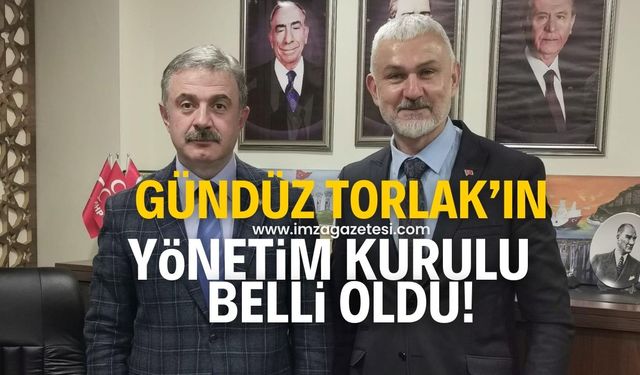 MHP Zonguldak Merkez İlçe Başkanı Gündüz Torlak oldu!