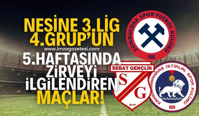 Nesine 3.Lig 4.Grup’ta zirvede kritik hafta! Bu maçlar zirveyi belirleyecek