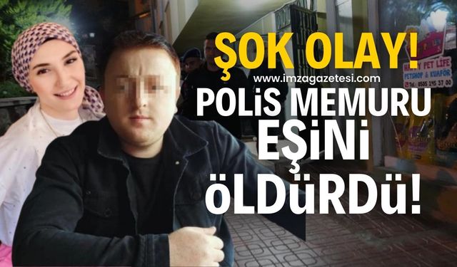 Polis memuru, beylik tabancasıyla kendi işini öldürdü!