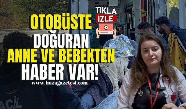 Sakarya’dan Bolu’ya Giderken Düzce'de Doğuran Anne ve Bebekten Haber Ver...