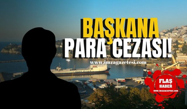 Başkana para cezası!