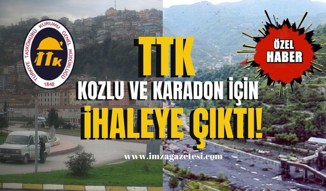 TTK, Kozlu ve Karadon'un ihtiyacı için ihaleye çıktı!