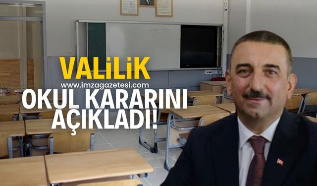 Valilik okullarla ilgili kararını açıkladı!