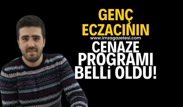 Yaşam savaşını kaybeden genç eczacı Umut Kılıçarslan'ın cenaze programı belli oldu!