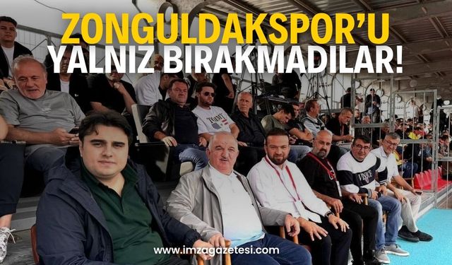 Yönetim, Zonguldakspor’u yalnız bırakmadı!