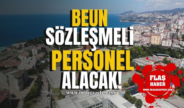 Zonguldak Bülent Ecevit Üniversitesi, Sözleşmeli Personel Alacak!