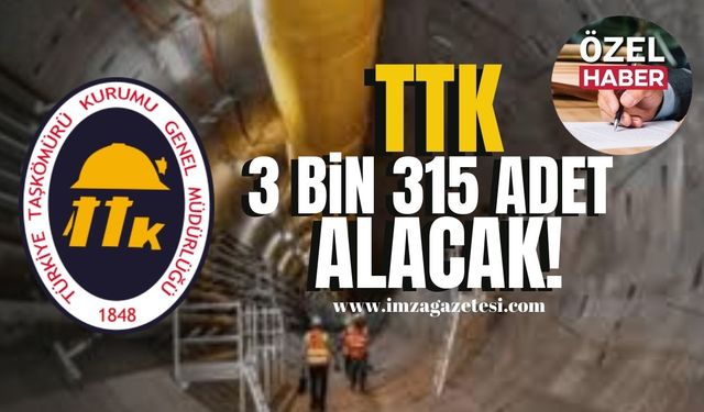 TTK Kozlu, Karadon, Amasra, Armutçuk ve Üzülmez’in ihtiyacı için ihaleye çıktı!