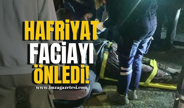 Zonguldak’ta Hafriyat, Patpat Kazasında Facia Önledi!