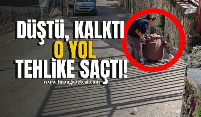 Uzunmehmet Göğüs Hastalıkları Hastanesi Yolu Tehlike Saçıyor! Düşen, Kalkan Bitmiyor!