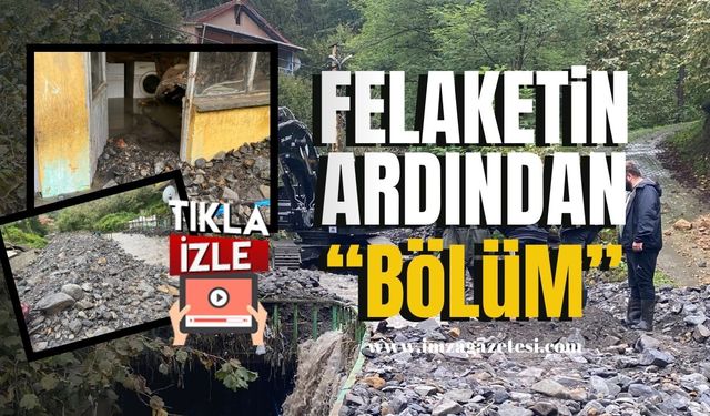 Sel felaketinin ardından "Bölüm mahallesi!"