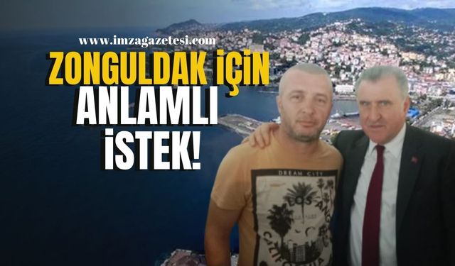 Zonguldaklı Tarık Vural'dan Gençlik ve Spor Bakanı Osman Aşkın Bak'dan Zonguldak için anlamlı istek!