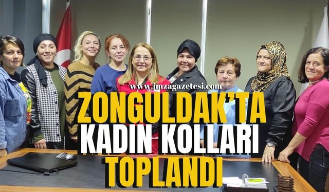 Zonguldak Türk Kızılay İlk Kadın Kolları Başkanlığı Toplandı...