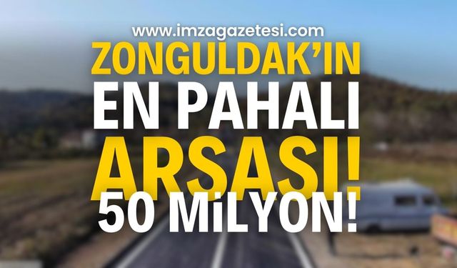 Zonguldak'ın en pahalı arsası: Fiyatı dudak uçuklattı! | Zonguldak haber