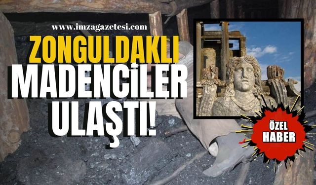 Zonguldaklı madenciler kralın mezarının odasına ulaşmışlar!