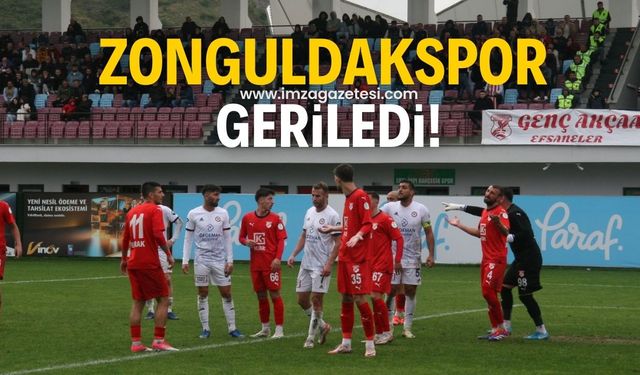 Zonguldakspor geriledi!