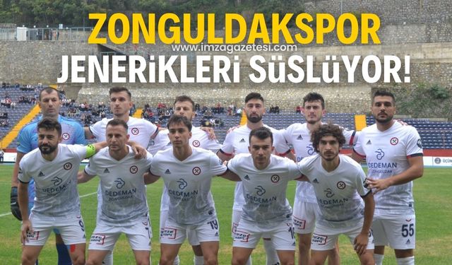 Zonguldakspor, jenerik goller atıyor!