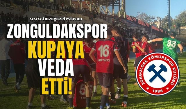 Zonguldakspor, Kırıkkale FK’ya mağlup olarak kupaya veda etti!