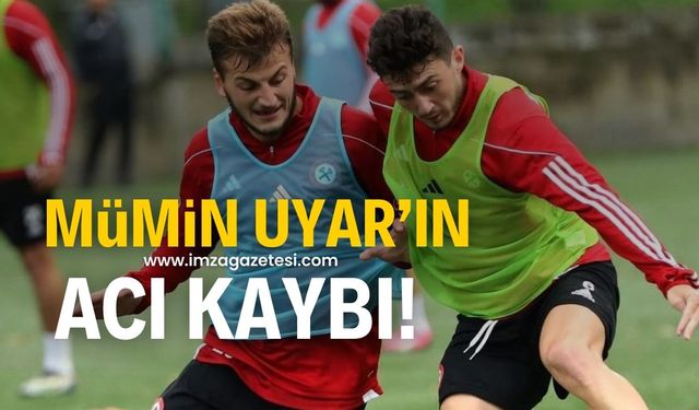 Zonguldaksporlu Mümin Uyar'ın dedesi hayatını kaybetti!