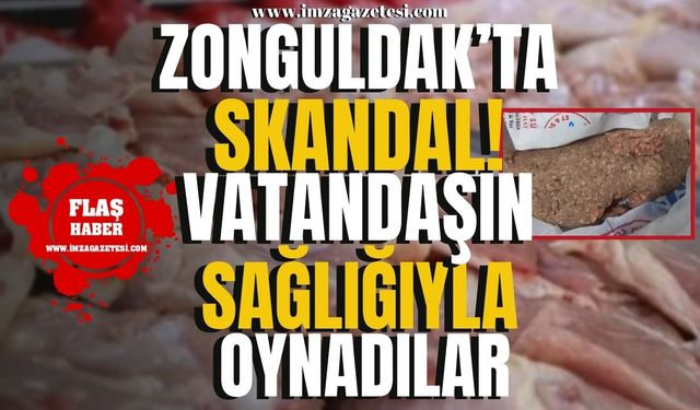 Zonguldak'ta skandal! O firma halkın sağlığı ile oynadı!