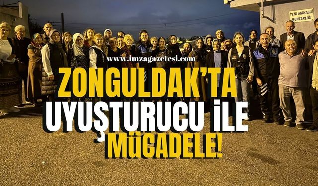 Zonguldak'ta Uyuşturucu İle Mücadelede Annelerin Rolü Vurgulandı!