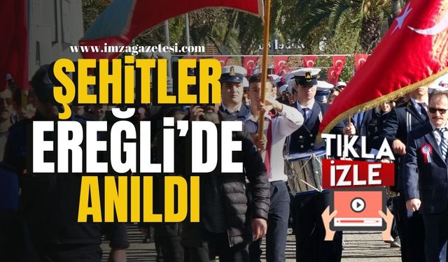 110 Yıl Sonra Sarıkamış Deniz Şehitleri, Ereğli'de Törenle Anıldı...