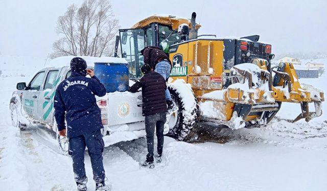 Mahsur kalan 7 kişi kurtarıldı