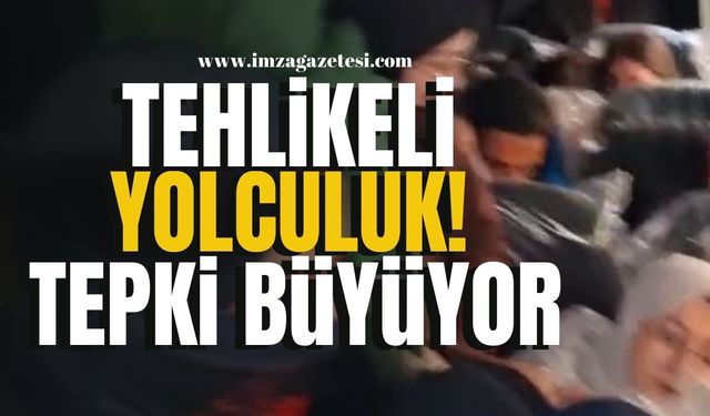 “Balık İstifi” Yolculuk Skandalı! Minibüste Tehlike ve Tepki Büyüyor!