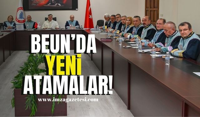 BEUN'da yeni atalamalar!