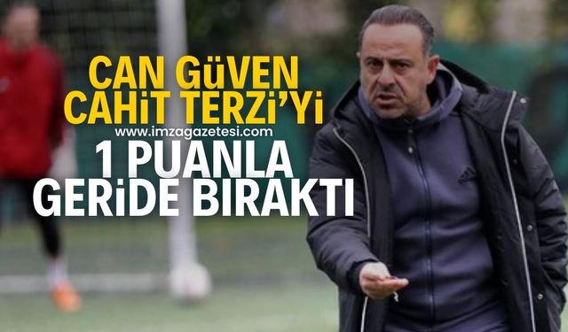 Can Güven, Cahit Terzi’yi 1 puanla geçti