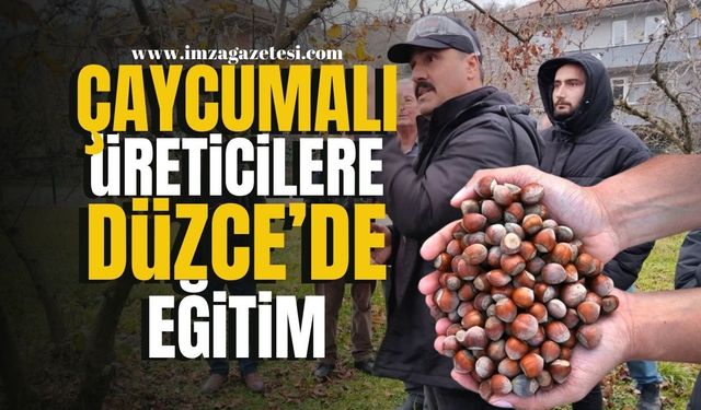 Çaycuma’da Fındık Üreticilerine Düzce'de Eğitim... | Çaycuma Haber