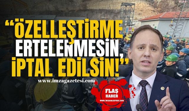 Çayırhan Termik Santrali işçilerine Deniz Yavuzyılmaz'dan destek! “Özelleştirme Ertelenmesin, İptal Edilsin!”