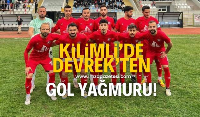 Devrek Belediyespor, Kilimli’de Ayiçispor’a gol oldu yağdı! 8-0