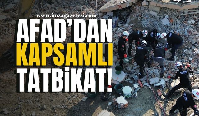 Düzce Depreminin 25. Yılında AFAD’dan Geniş Kapsamlı Deprem Tatbikatı...