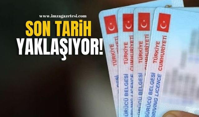 Milyonları ilgilendiriyor! Son tarih yaklaşıyor...