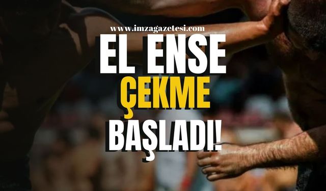 El ense çekme başladı!